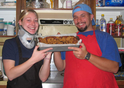 Master Chef Rebecca and Master Chef John