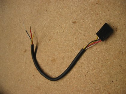 Half of a CD-Rom Audio Cable