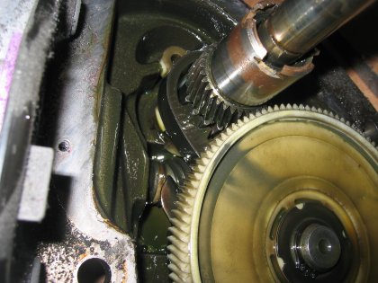 Inside an Inglis Direct Drive Gearbox