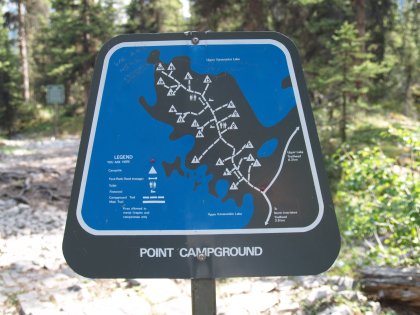 Point Campground Map