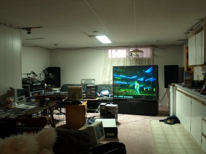 My Living Room In Transition
