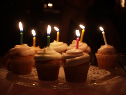 Grandma's 90th Birthday Cupcake Candles