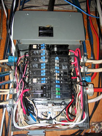 Our old electrical panel