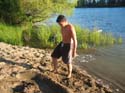 Baynes Lake 2005 -> Sandcastle -> Picture 3