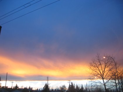 A Chinook Sky in Calgary