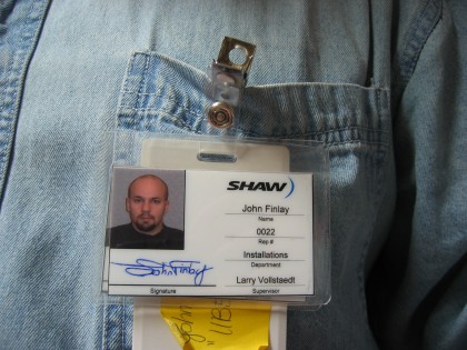 My Shaw Identification Badge