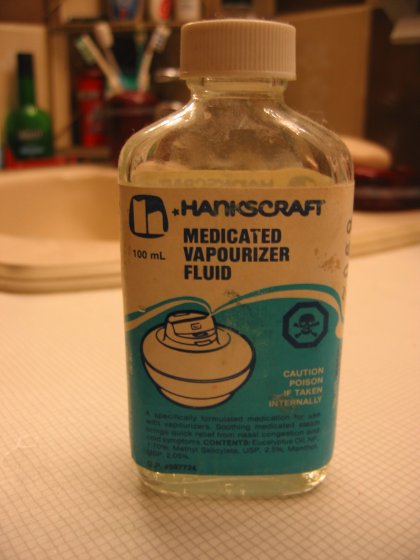 Hankscraft Medicated Vapourizer Fluid
