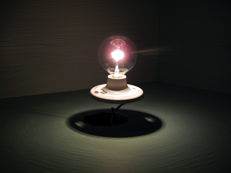 Artistic lightbulb